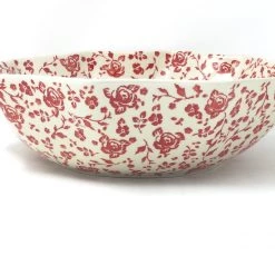 Janelle Imports Lg New Kitchen Bowl In Antique Red