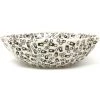 Janelle Imports Lg New Kitchen Bowl In Modern Gray & Black