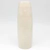 Janelle Imports Simple Vase In White On White
