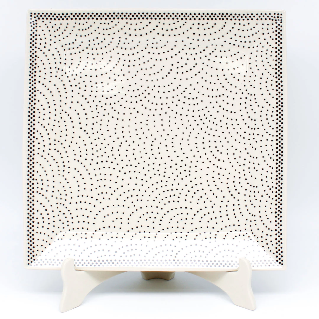 Janelle Imports Square Platter In Black Elegance 3 Janelle Imports Square Platter In Black Elegance