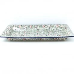 Janelle Imports Lg Rect. Server W/Lip In Early Spring