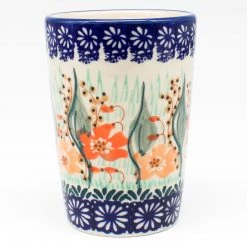 Janelle Imports Toothbrush Holder/Cup In Sunshine Meadow