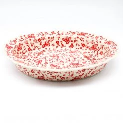 Janelle Imports Md Deep Basia Server In Antique Red