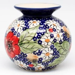 Janelle Imports Round Vase In Endless Garden