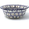Janelle Imports Sm Retro Bowl In Modern Checkers