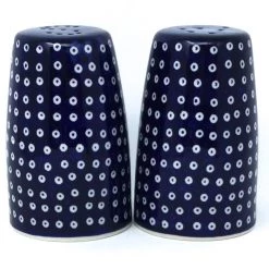 Janelle Imports Salt & Pepper Set In Blue Elegance