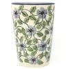 Janelle Imports Toothbrush Holder/Cup In Blue Clematis