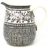 Janelle Imports Pitcher 2 Qt In Gray & Black 1 Janelle Imports Pitcher 2 Qt In Gray & Black