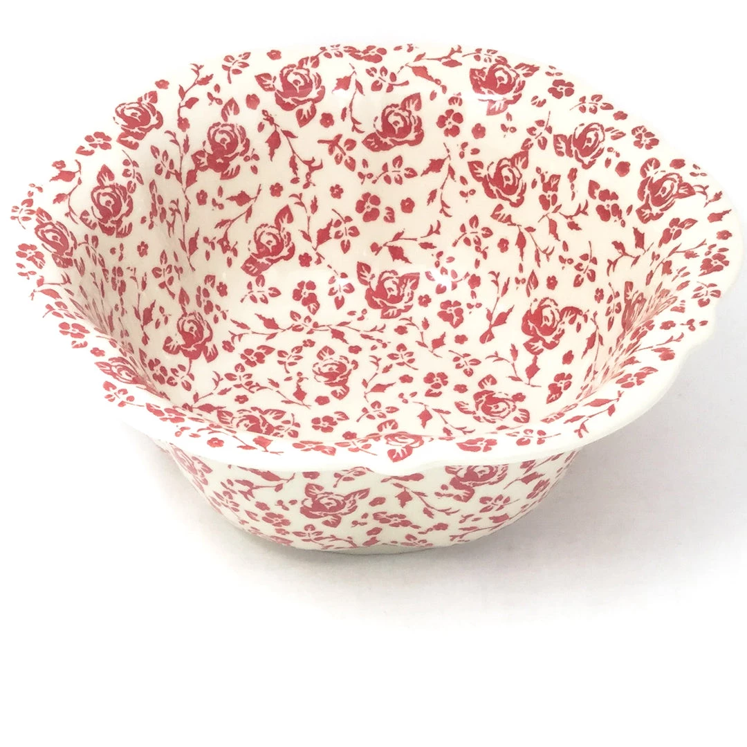 Janelle Imports Md Retro Bowl In Antique Red 4 Janelle Imports Md Retro Bowl In Antique Red