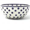 Janelle Imports Soup Bowl 24 Oz In Blue Polka-Dot