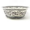 Janelle Imports Md Retro Bowl In Gray & Black 2 Janelle Imports Md Retro Bowl In Gray & Black