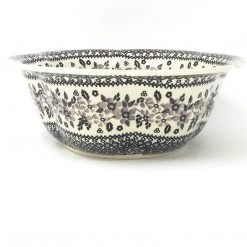 Janelle Imports Md Retro Bowl In Gray & Black
