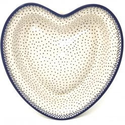 Janelle Imports Lg Hanging Heart Dish In Simple Elegance