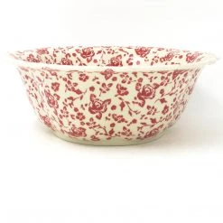 Janelle Imports Md Retro Bowl In Antique Red