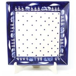 Janelle Imports Square Platter In Winter