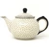 Janelle Imports Morning Teapot 1 Qt In Black Elegance
