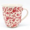 Janelle Imports Lg Bistro Cup 16 Oz In Antique Red