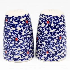Janelle Imports Salt & Pepper Set In Touch Of Red