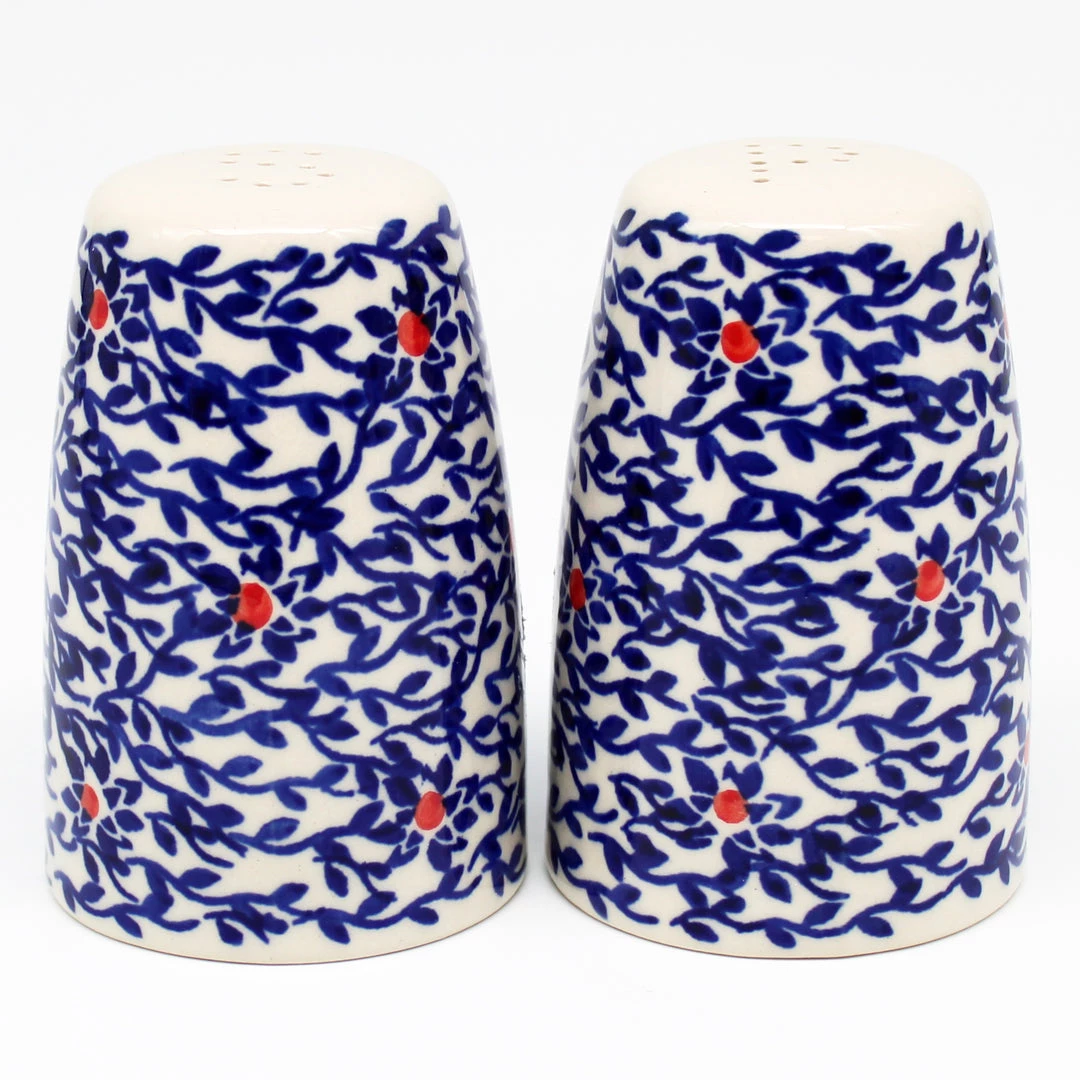 Janelle Imports Salt & Pepper Set In Touch Of Red 3 Janelle Imports Salt & Pepper Set In Touch Of Red