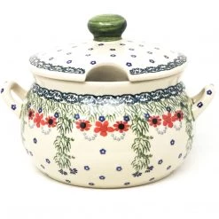 Janelle Imports Covered Tureen 4 Qt In Dill Flowers