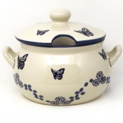 Janelle Imports Covered Tureen 4 Qt In Butterfly