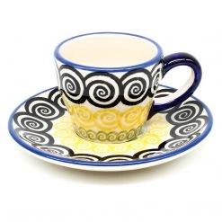 Janelle Imports Espresso Cup W/Saucer 2 Oz In September Fun