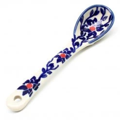 Janelle Imports Sugar Spoon In Flowers On White