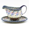Janelle Imports Gravy Boat W/Tray 1 Qt In Autumn