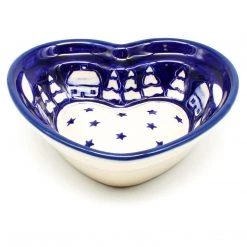 Janelle Imports Sm Hanging Heart Dish In Winter