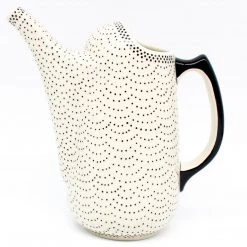 Janelle Imports Watering Pitcher 2 Qt In Black Elegance