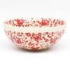 Janelle Imports Round Bowl 32 Oz In Antique Red
