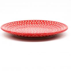 Janelle Imports Bread & Butter Plate In Red Elegance