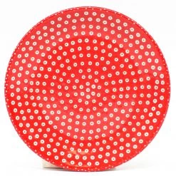 Janelle Imports Bread & Butter Plate In Red Elegance