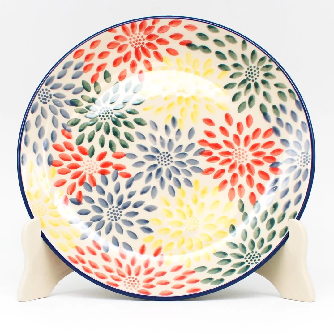 Janelle Imports Luncheon Plate In Pastel Burst 3 Janelle Imports Luncheon Plate In Pastel Burst