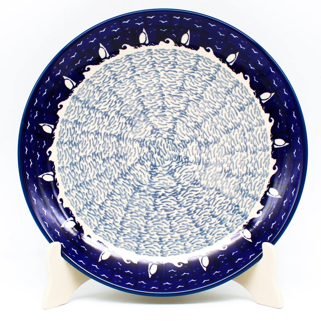 Janelle Imports Dinner Plate 10" In Overnight Sail 3 Janelle Imports Dinner Plate 10" In Overnight Sail