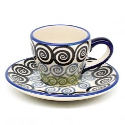 Janelle Imports Espresso Cup W/Saucer 2 Oz In October Fun