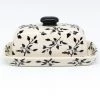 Janelle Imports Butter Dish In Simply Black