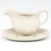 Janelle Imports Gravy Boat W/Tray 1 Qt In Simply White 2 Janelle Imports Gravy Boat W/Tray 1 Qt In Simply White