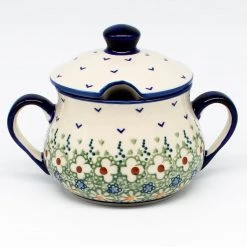 Janelle Imports Family Style Sugar Bowl 14 Oz In Spring
