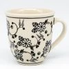 Janelle Imports Lg Bistro Cup 16 Oz In Midnight Garden