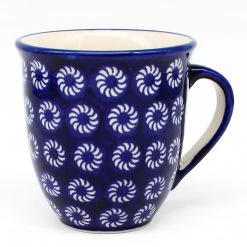Janelle Imports Lg Bistro Cup 16 Oz In Pinwheel