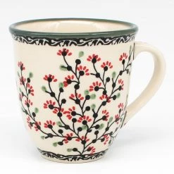 Janelle Imports Lg Bistro Cup 16 Oz In Japanese Cherry