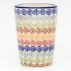 Janelle Imports Toothbrush Holder/Cup In Modern Dots