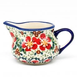 Janelle Imports Creamer 6 Oz In Red Poppies