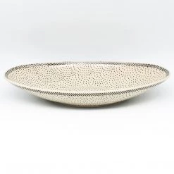 Janelle Imports Lg Modern Oval Server In Black Elegance