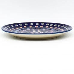 Janelle Imports Luncheon Plate Multi-Colored Hearts