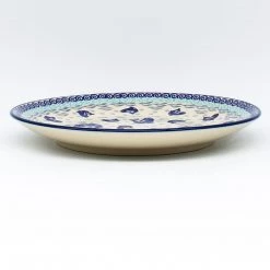 Janelle Imports Dinner Plate 10" In Blue Fish