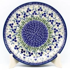 Janelle Imports Dinner Plate 10" In Alpine Blue
