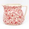 Janelle Imports Wide Pitcher 1.7 Qt In Antique Red