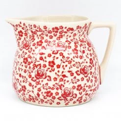 Janelle Imports Wide Pitcher 1.7 Qt In Antique Red